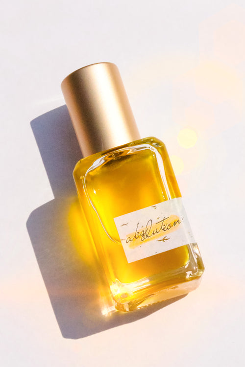 ABSOLUTION | 15ml Botanical Eau de Parfum - 1,000 Damask Roses, Honeyed Resins, Ripe Stone Fruits